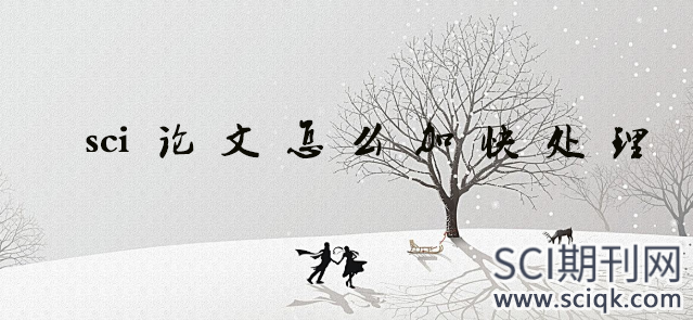 sci论文怎么加快处理